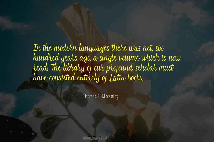 Modern Languages Quotes #290240