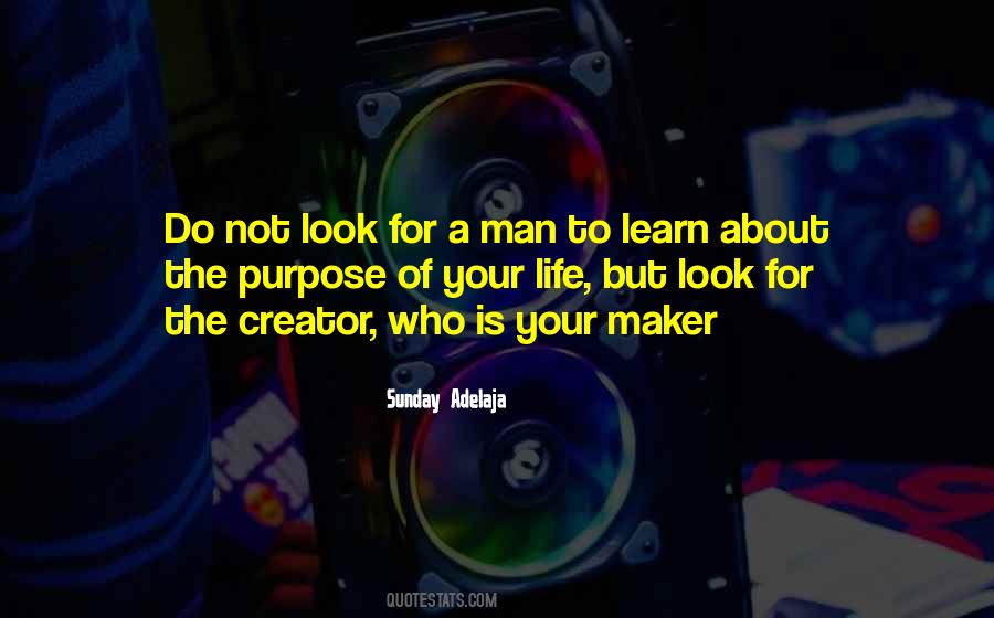 Man Maker Quotes #102485