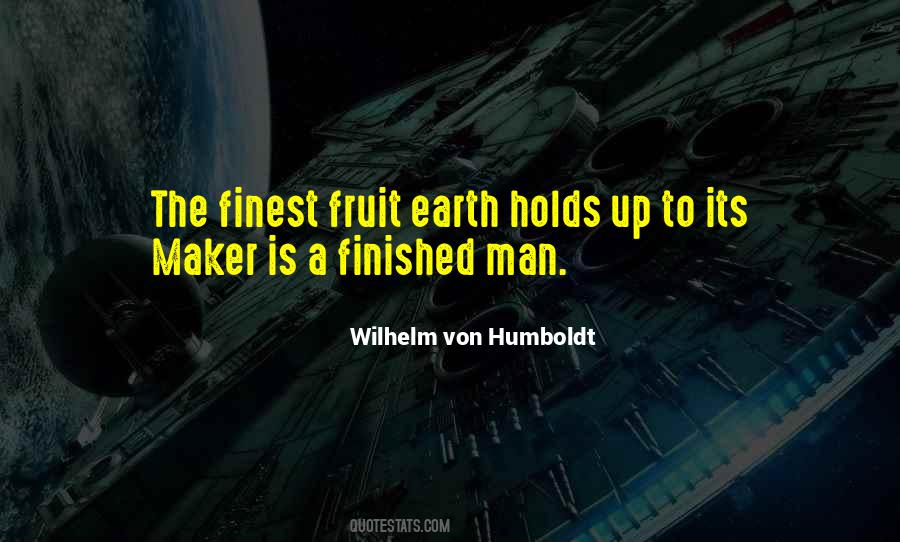 Man Maker Quotes #1617489