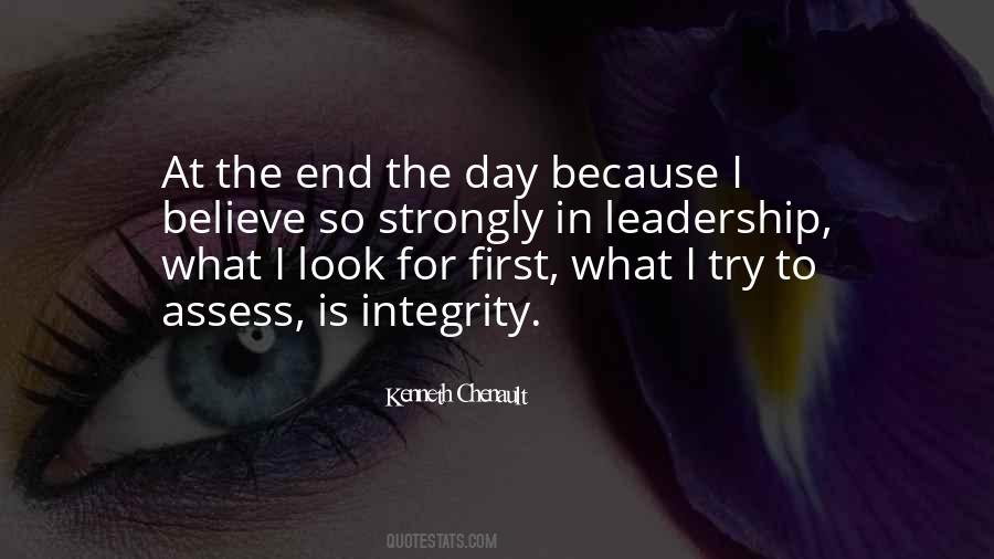 Leadership Integrity Quotes #1605118