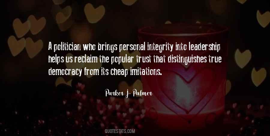 Leadership Integrity Quotes #1829518