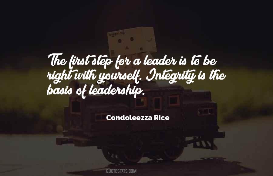Leadership Integrity Quotes #39976