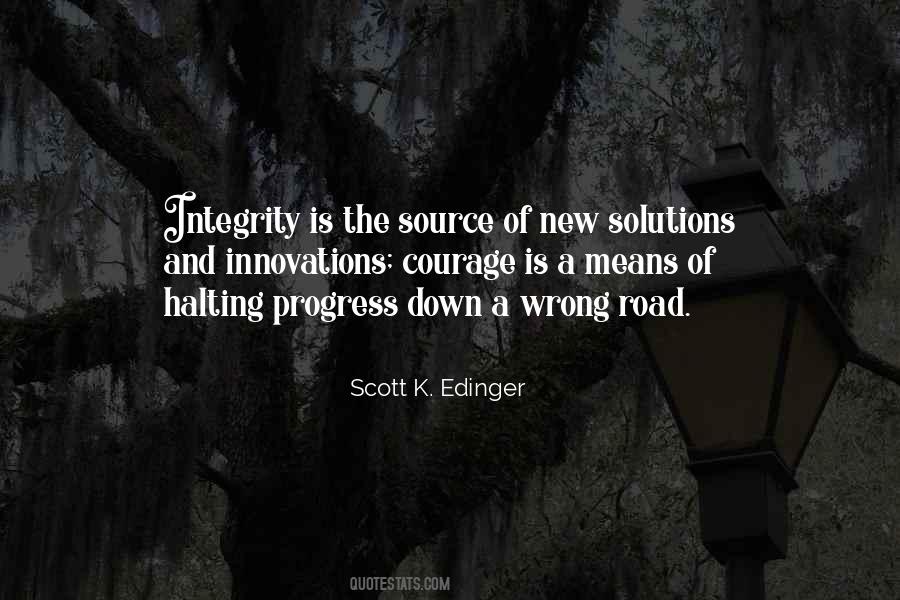 Leadership Integrity Quotes #418438