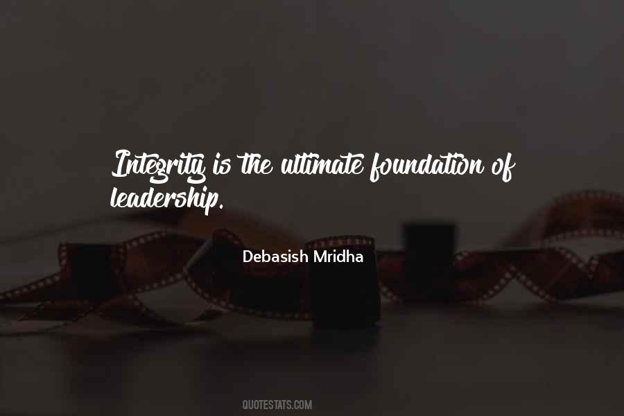 Leadership Integrity Quotes #844746