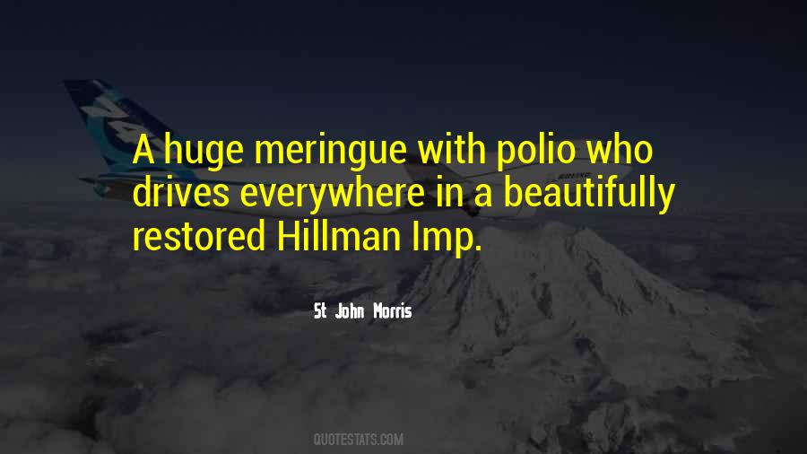 Quotes About Polio #1008425