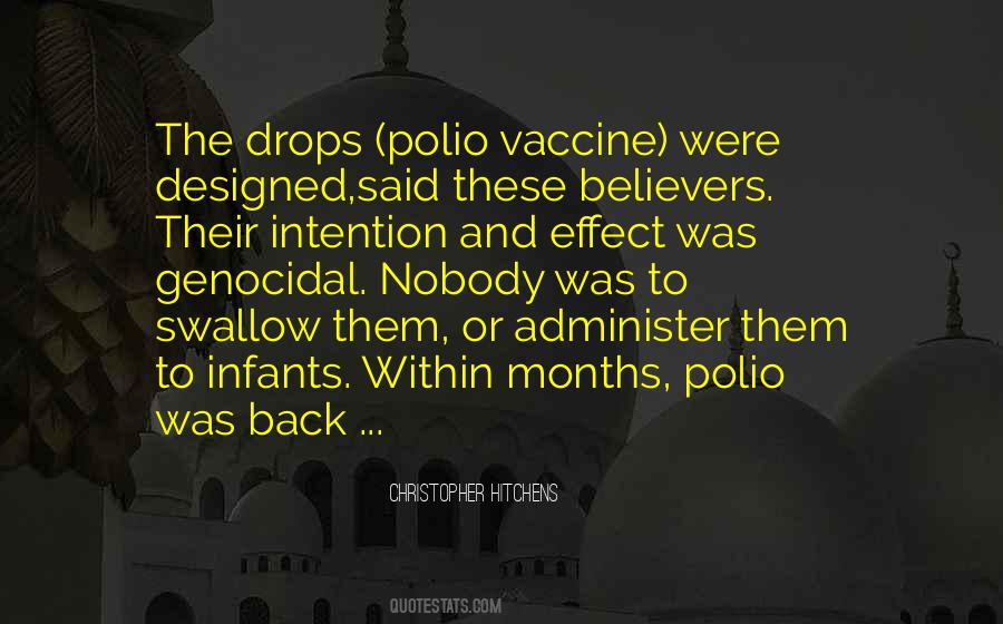 Quotes About Polio #748971