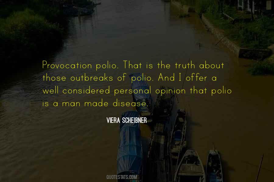 Quotes About Polio #774757
