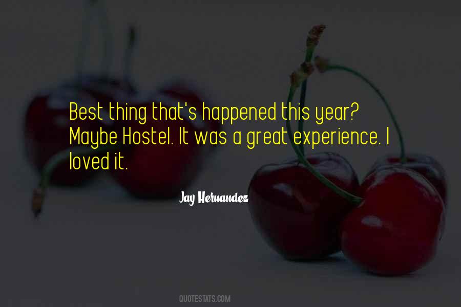Thing Happened Quotes #9761