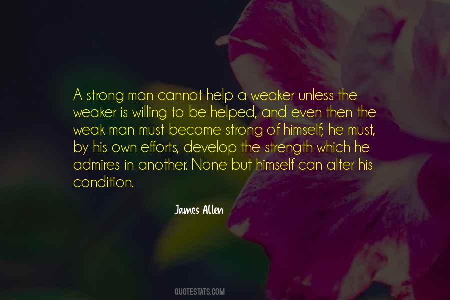 Quotes About A Strong Man #610903