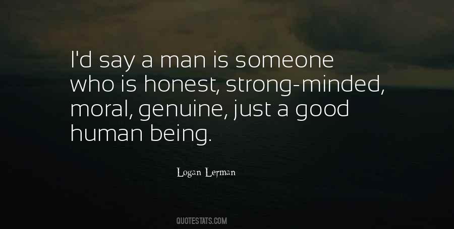 Quotes About A Strong Man #85562