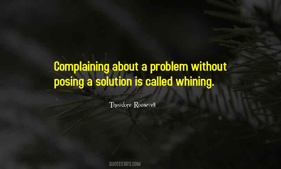 Quotes About Complaining #1027223