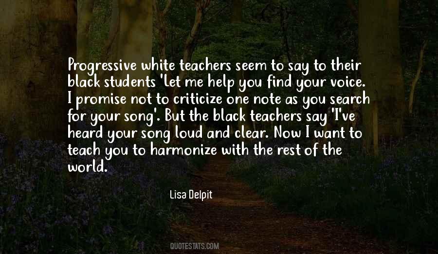 Black Teachers Quotes #1539851