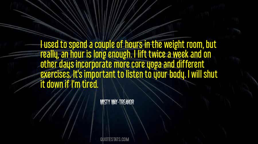 Quotes About Your Body Weight #1258130