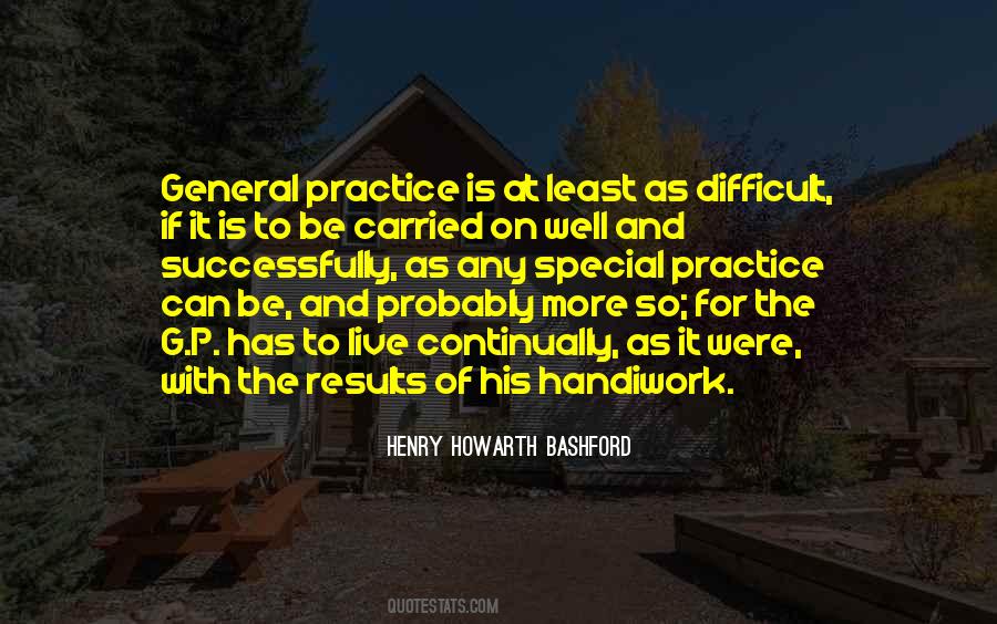 Quotes About Handiwork #812347