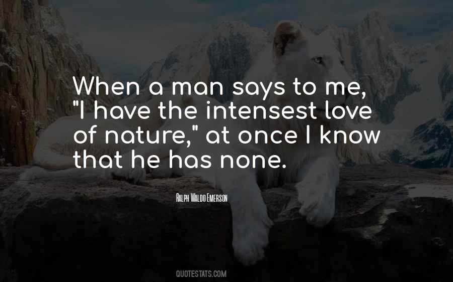 Quotes About Love Of Nature #650372