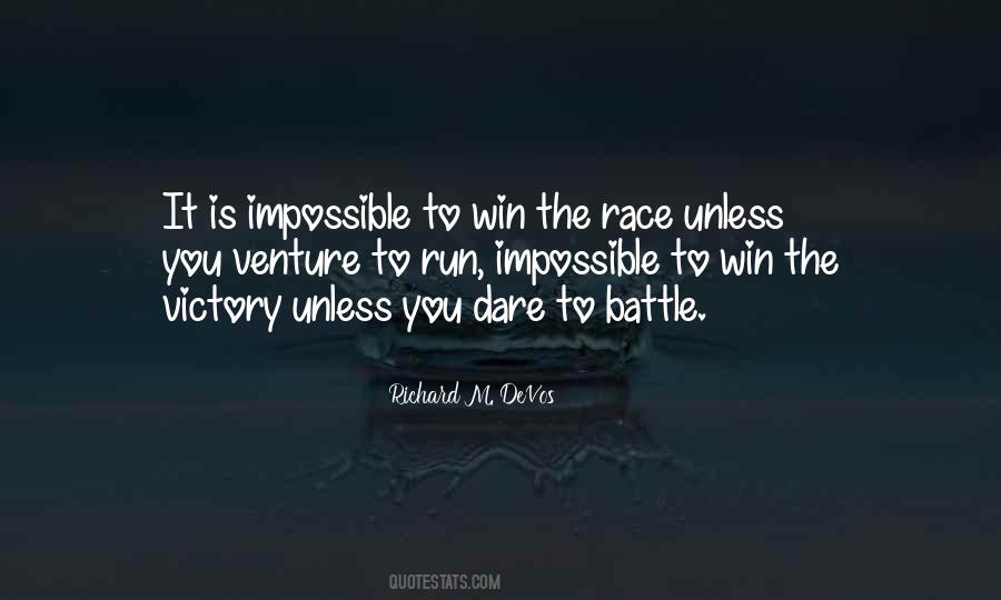 Win The Race Quotes #1206081