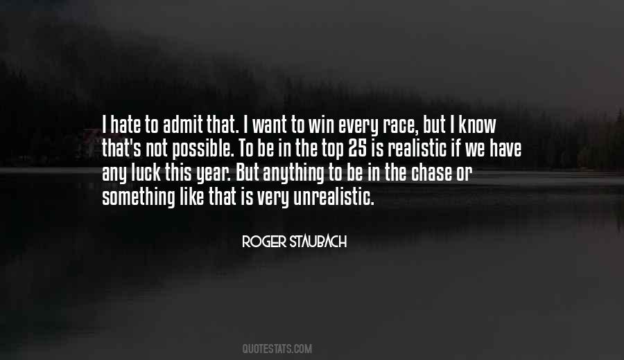 Win The Race Quotes #795641