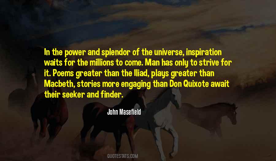 Power Of The Universe Quotes #1066394