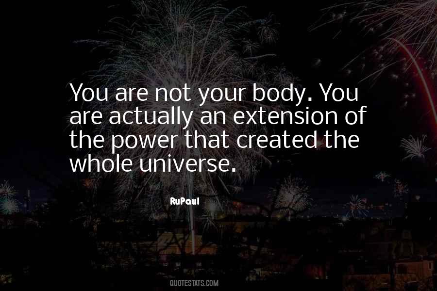 Power Of The Universe Quotes #1176919