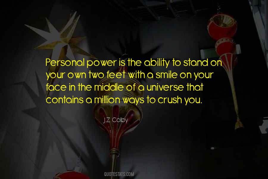 Power Of The Universe Quotes #1496320