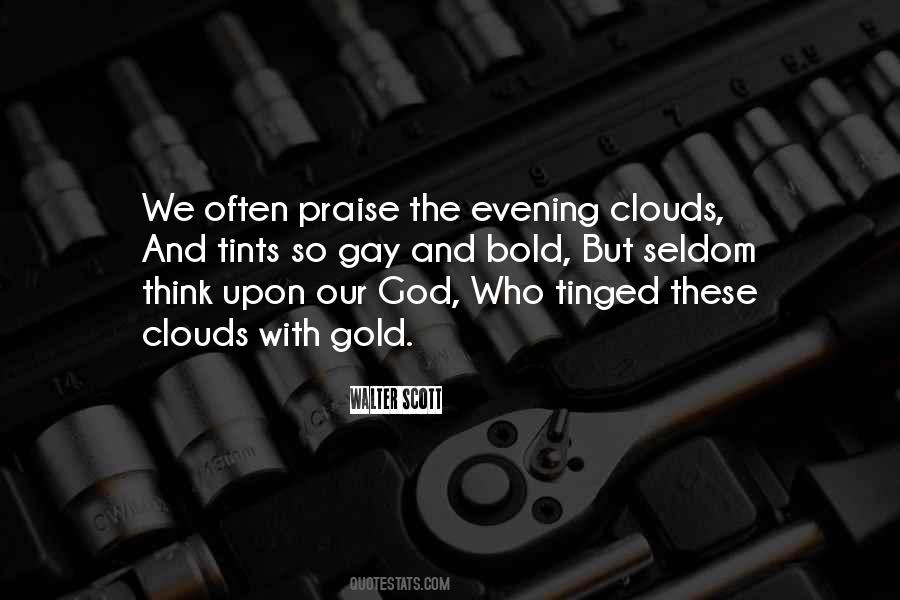 Quotes About Clouds And God #1484070