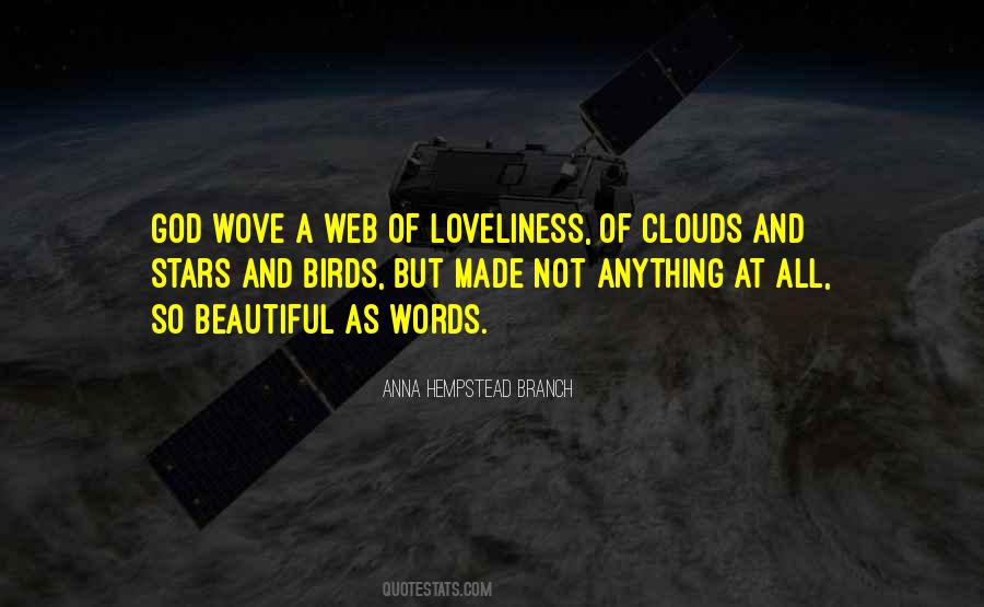 Quotes About Clouds And God #481135