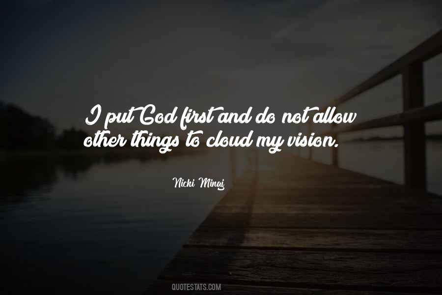 Quotes About Clouds And God #579698