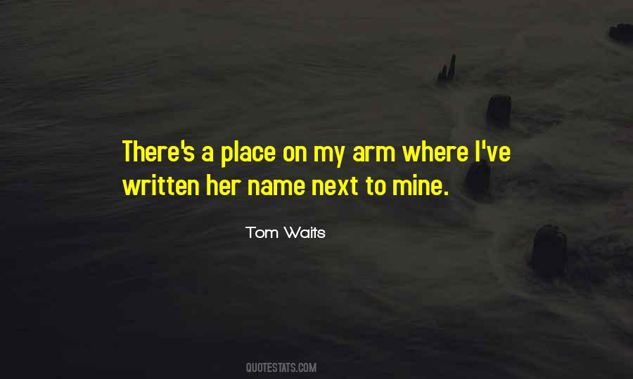 Quotes About My Name #36758 Quotes About My Name #36758