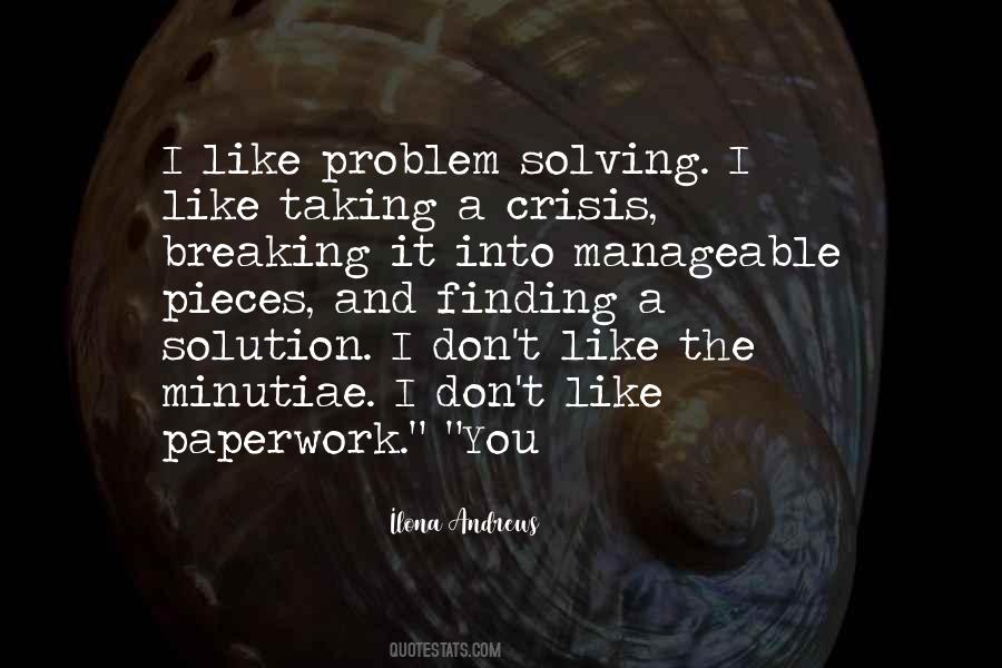 Quotes About Finding A Solution #1020903