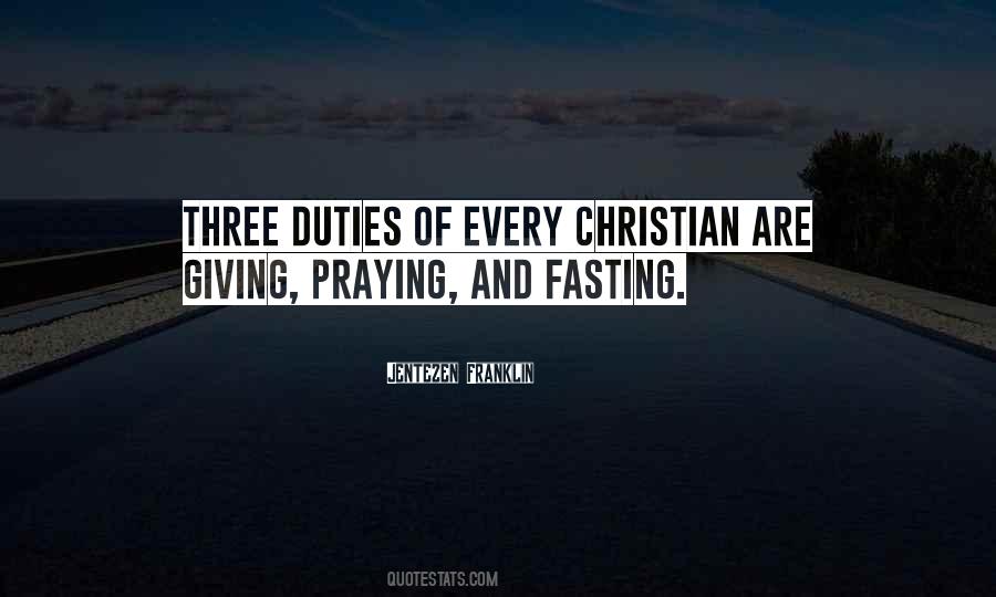 Quotes About Christian Fasting #1145234