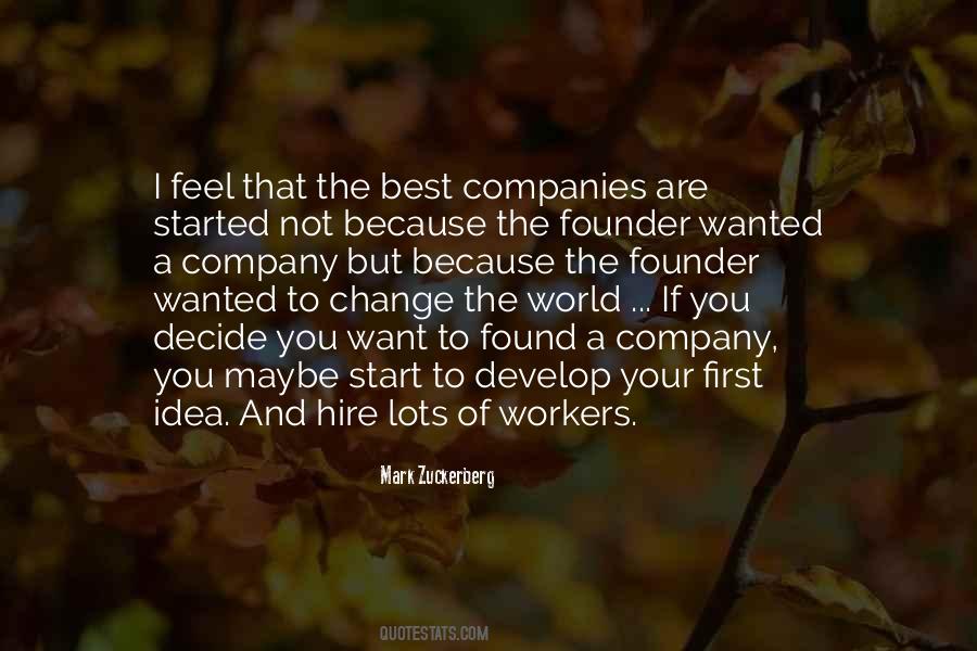 If You Want To Change The World Quotes #1191278