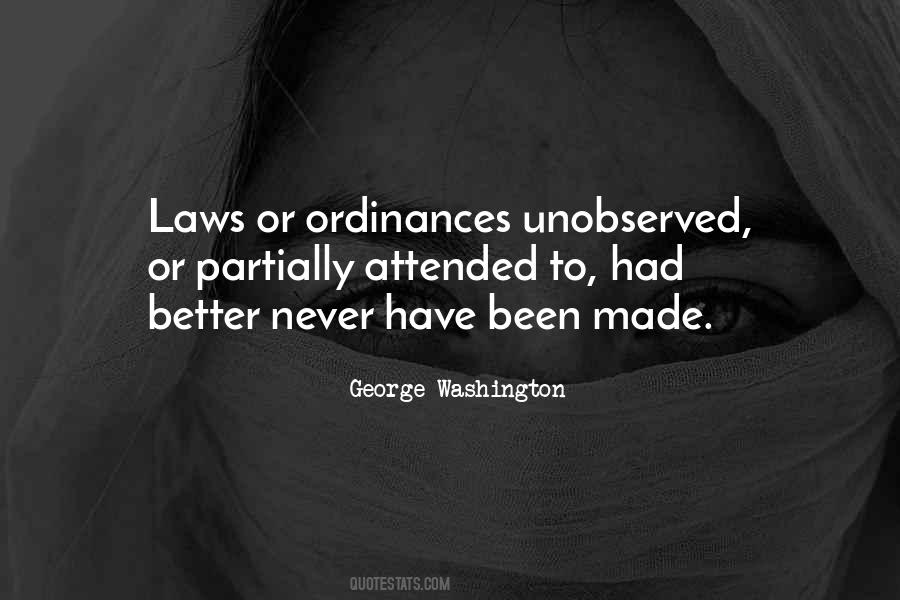 Quotes About Ordinances #942858