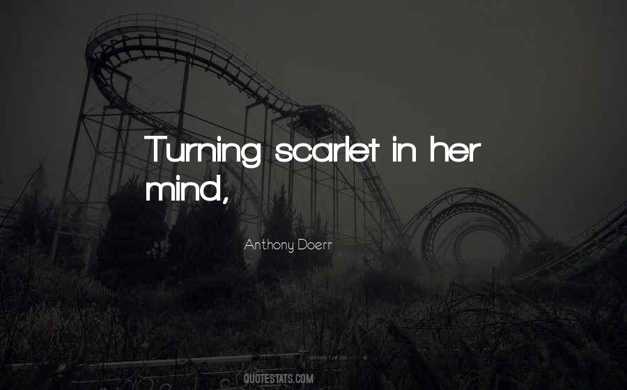 Quotes About Scarlet #1041674