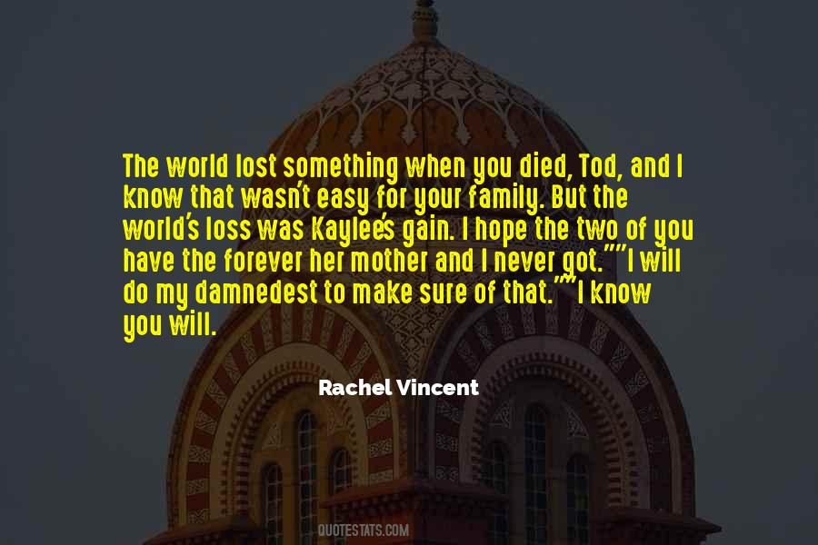 Quotes About The Loss Of Your Mother #1838100