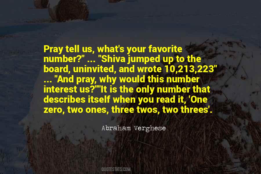 Quotes About The Number Three #1608419