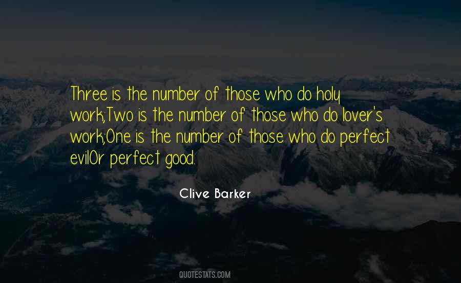 Quotes About The Number Three #870479