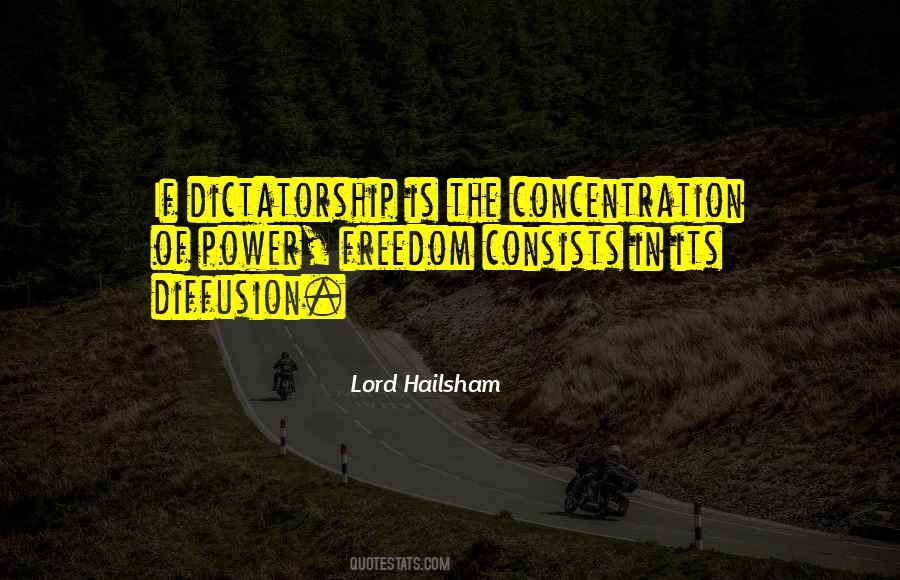 Quotes About Concentration Of Power #955726