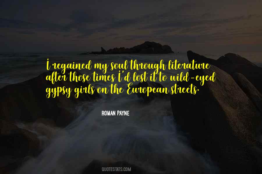 Quotes About A Gypsy Soul #1561055