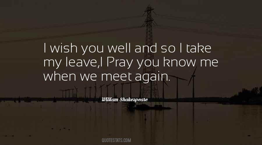 Quotes About We Meet Again #1495748