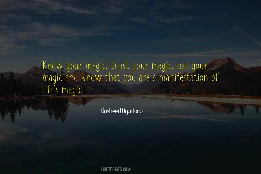 Life Magic Quotes #105172