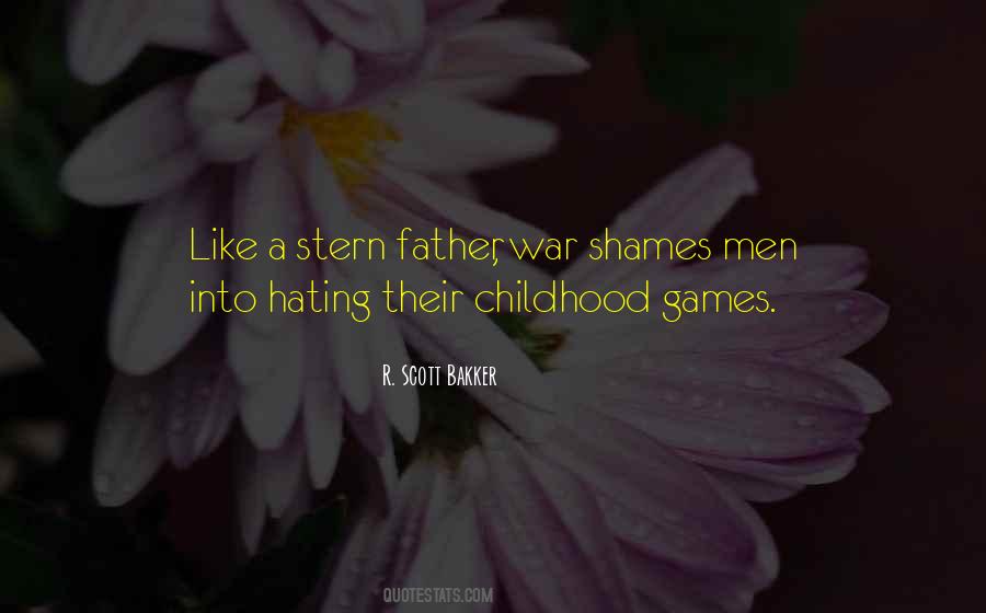 Quotes About War And Childhood #1061890