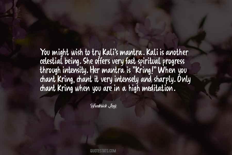 Quotes About Kali #160627