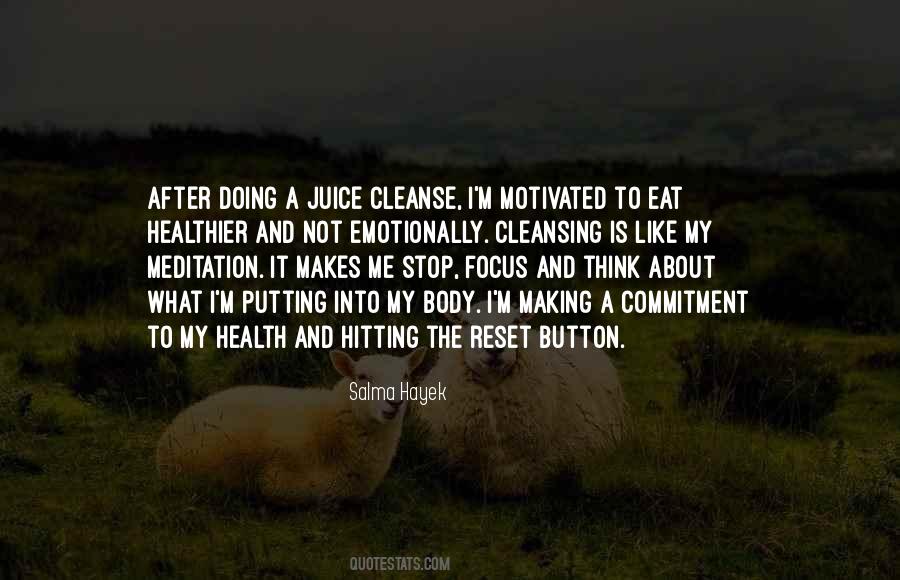 Quotes About Cleanse #469181