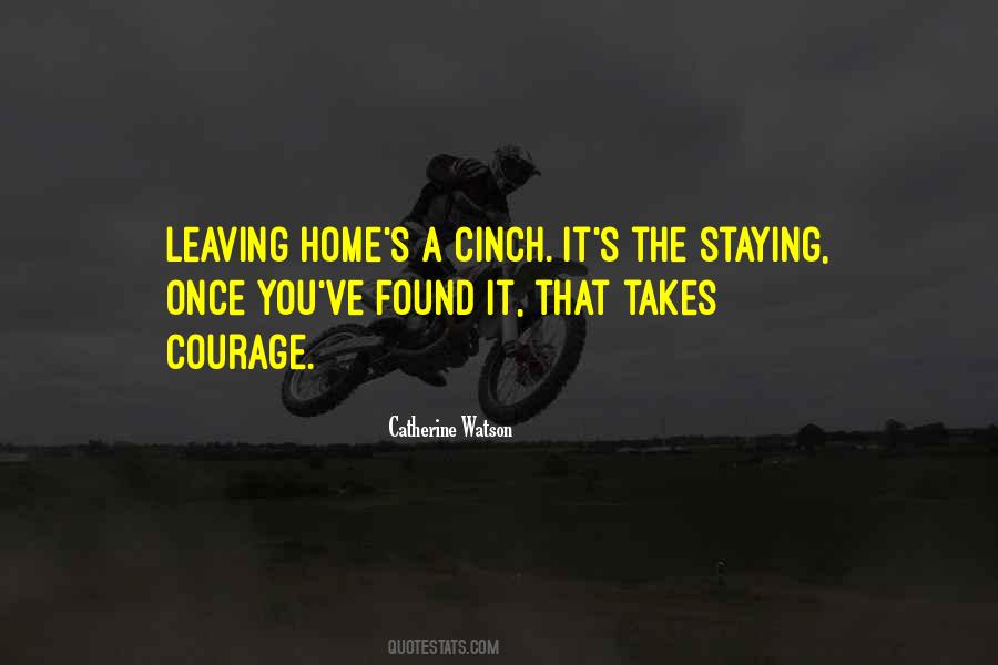 Quotes About Leaving Home #1161582