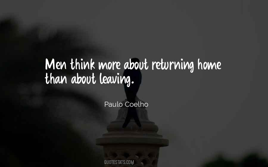 Quotes About Leaving Home #606309