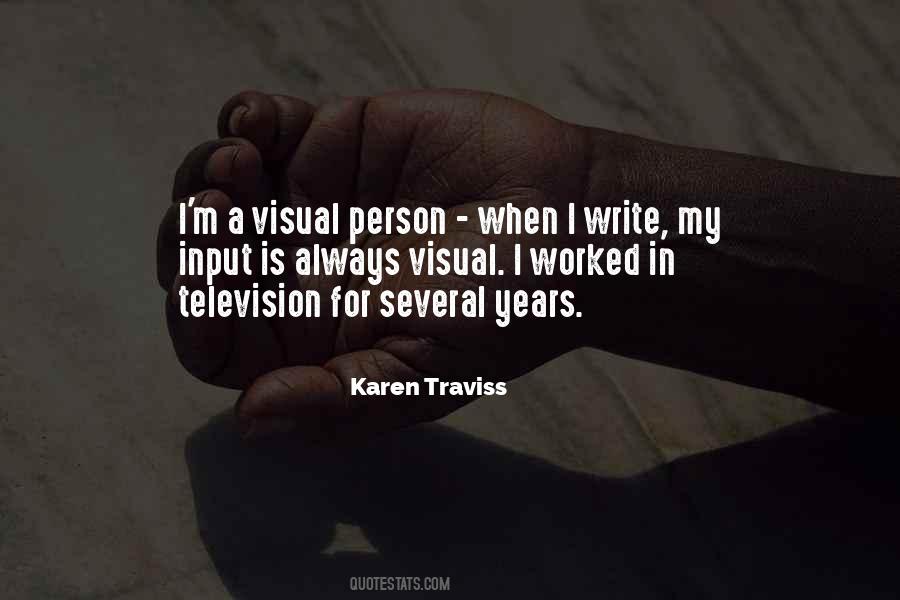 Quotes About Traviss #1483526