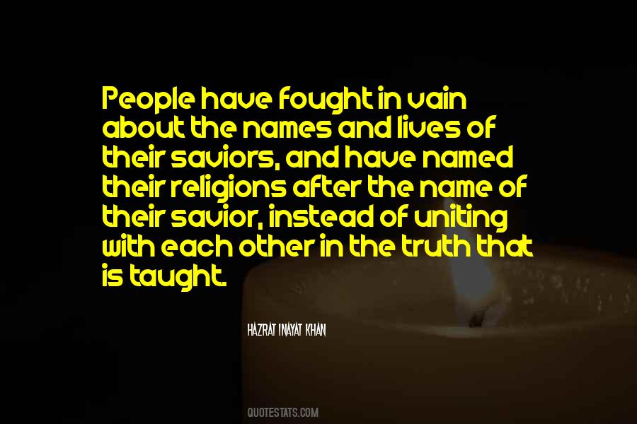 Quotes About Saviors #364558