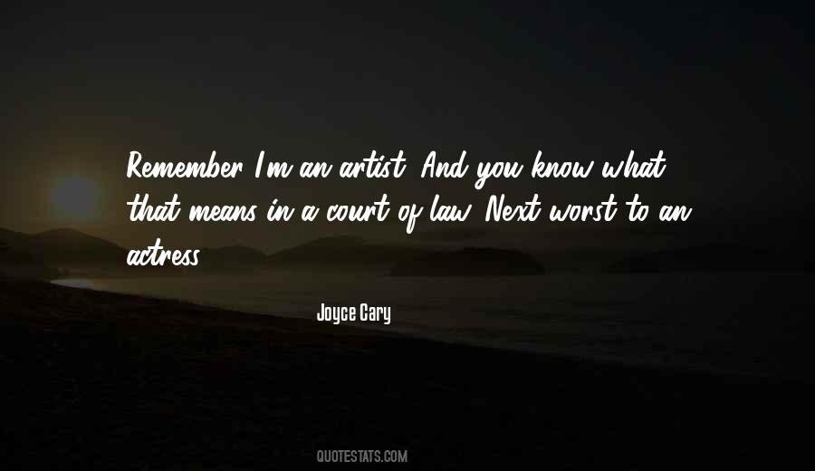 Quotes About Court Of Law #1498729