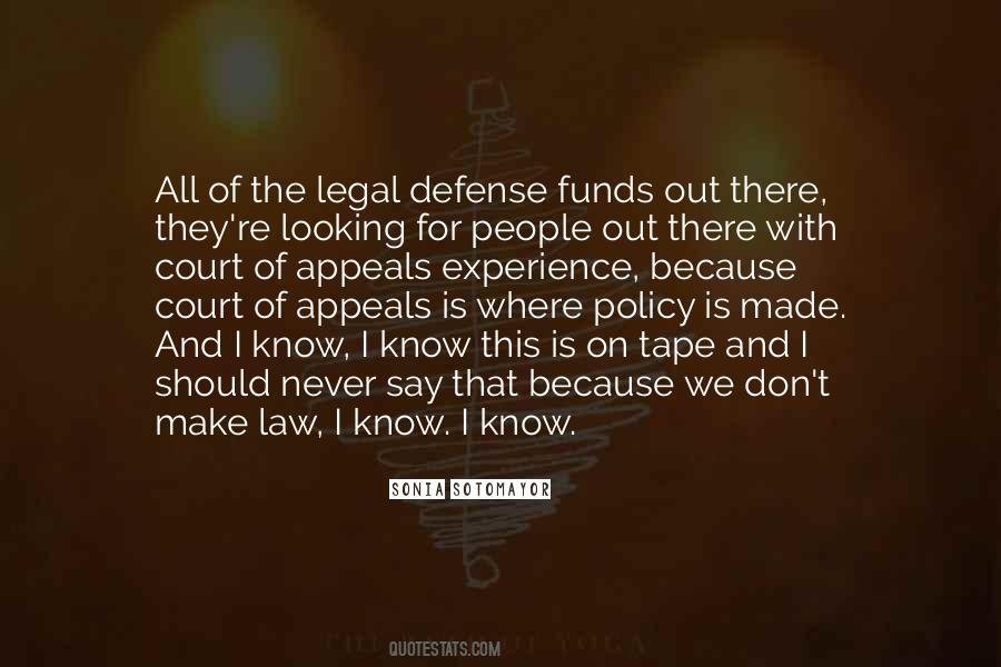 Quotes About Court Of Law #531211