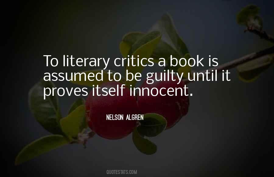 Quotes About Literary Criticism #373066